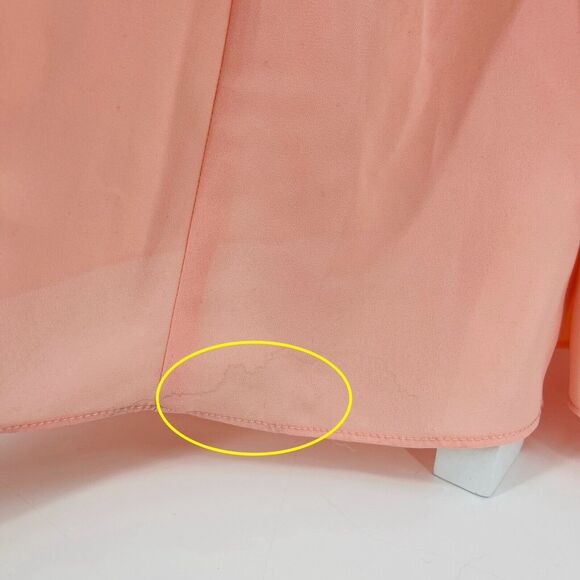 Show Me Your Mumu Womens Dress Size Medium Ava Deep V Neck Empire Waist Maxi - Picture 5 of 10